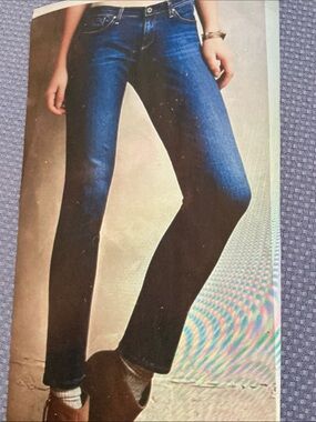AG THE STEVIE ANKLE SLIM STRAIGHT ANKLE JEAN